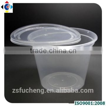 20oz plastic round box/soup plastic container, microwave soup box