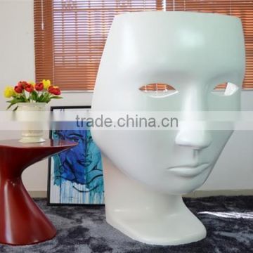 Creative fiberglass Nemo mask face chair For living room chairs