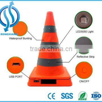Collapsible PVC Traffic Road Safety Cone