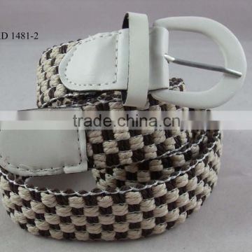3cm width brainded nylon material with wrapped pin buckle belt