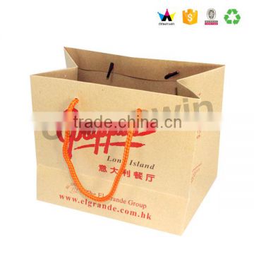 Custom kraft paper bag for food Wholesale