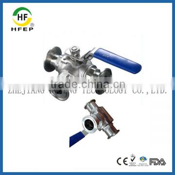 HF1A003100 DN100 4 Inch Top Quality 304 Stainless Steel Sanitary Ball Valve