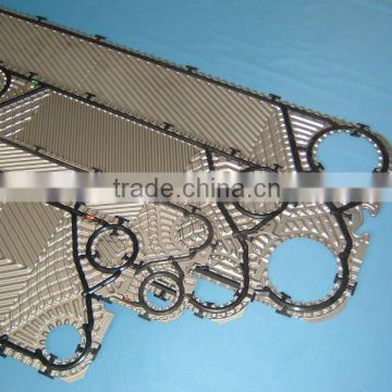 FP20 plate heat exchanger gasket and plate