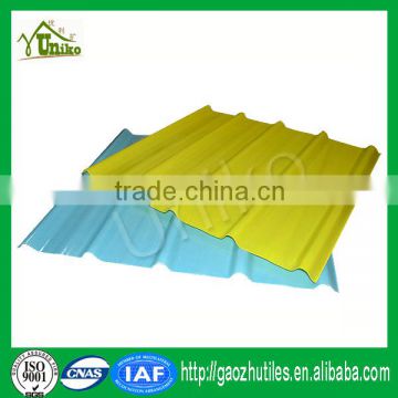 0.8mm sky blue 10 year guarantee anti corrosive continuous frp sheet for skylight
