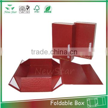 foldable custom paper shipping box,foldable magnet box wholesale