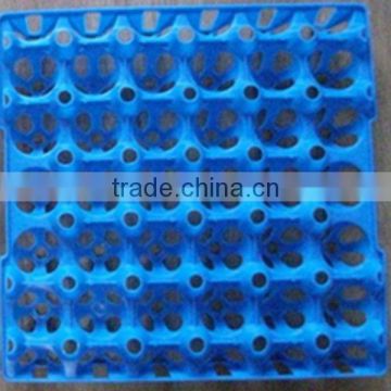 30-cell plastic egg tray with 5 colors to be choosen