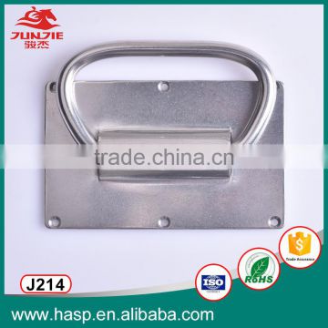 Stainless steel door pull handle for machine