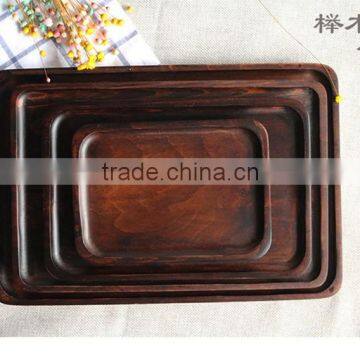 OEM high quality wooden serving tray for hotel