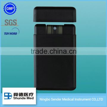 China good quality plastic 20ml square perfume sprayer bottle