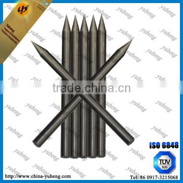 anodized tungsten two side grinded rodsfor stainless steel welding