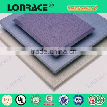 China supplier polyester fabric fiber acoustic panel