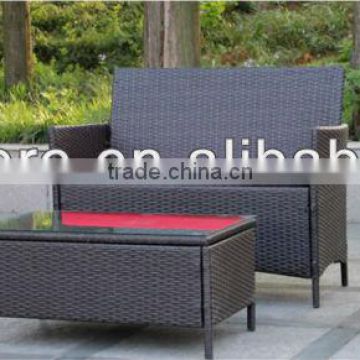 Outdoor furniture 4pcs KD Style rattan wicker Sofa Set