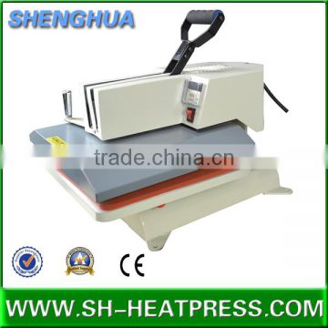 swing heat press sublimation machine for print tshirt logo label stickers