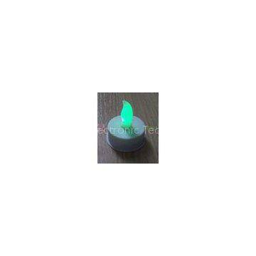 Green smokeless plastic electric LED candles For Halloween Party decoration