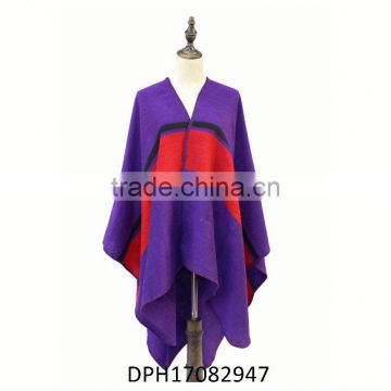 christmas acrylic cashmer feel what does poncho mean For winter