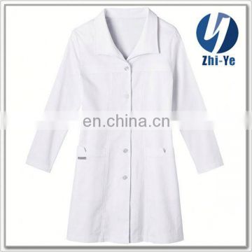 hospital use uniform white lab coat scrub