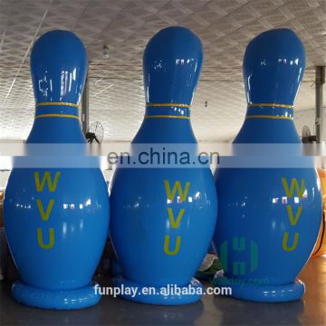 HI factory price cheap huge bowling ball,blue inflatable bowling ball advertising, inflatable human bowling game for kids