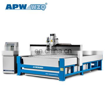 Water Jet Cutting Machine For Metal Stone Waterjet Cutting Machine With Height Adjustment