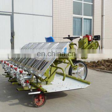 6 row small walking rice transplanter made in china