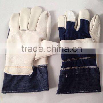 furniture leather gloves/anti heat gloves/anti slip leather gloves for sale