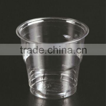 Australian design-Medium size 6oz/180ml transparent disposable plastic cup for cold beverage, could be printed with six colors