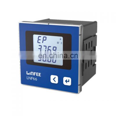 smart building 96*96 panel  RS485 communication 3 phase multifunctional power meter