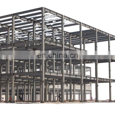 Low Cost Prefab Steel Structure Framed Commercial Office Building