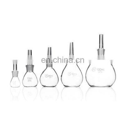 10ml Glass Pycnometer with Thermometer Gay Lussac Pycnometer Price