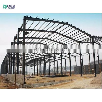 corrugated steel sheets roof top building flyover prefabricate steel structure warehouse/building