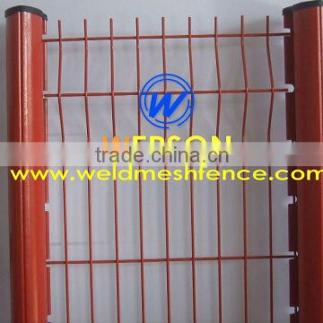 Werson Powder coated weld mesh panel fence -China leading mesh fence supplier