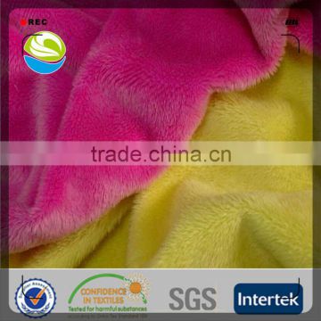 China factory wholesale plush toy fabric ,velboa fabric hot sale in Brazil market