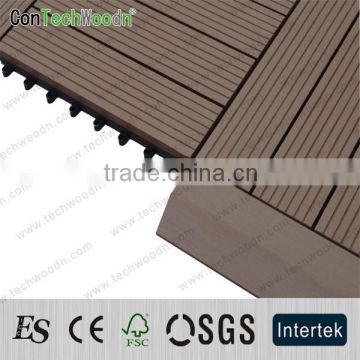 Popular plastic base wood tile