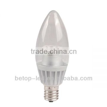 5W led bulbs cob e14/E17 COB LED Candle bulb