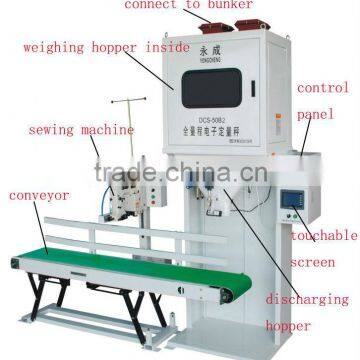 plc control big bag packing scale