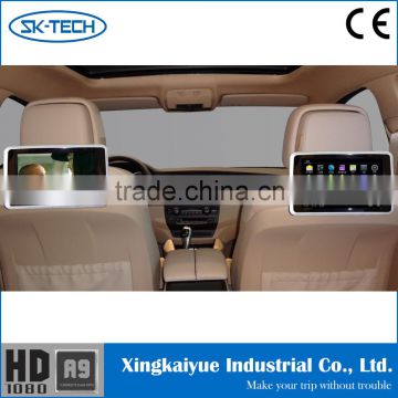 1080p Android OS Headrest Car Lcd Monitor With Rca Input