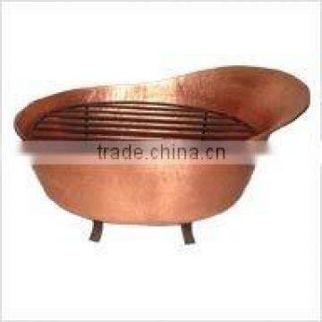 Portable Fire Pit with Black/Copper Finish PFP- 313