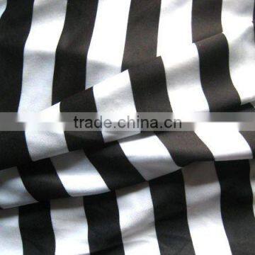 26s 160gsm 65%polyester 35%cotton stripe fabric