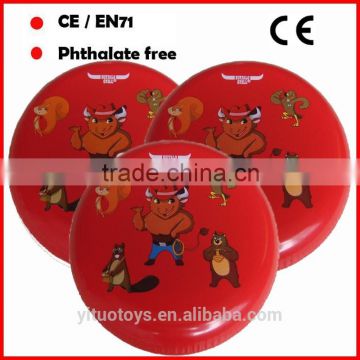Customized PVC inflatable frisbee