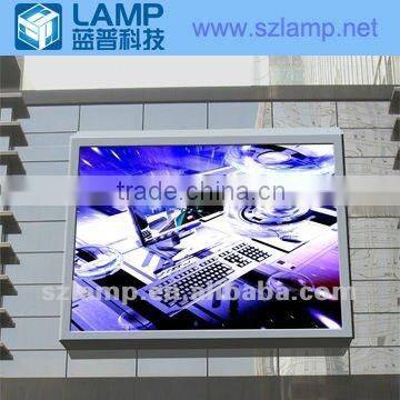 Lamp outdoor full color RGB LED wall display monitor