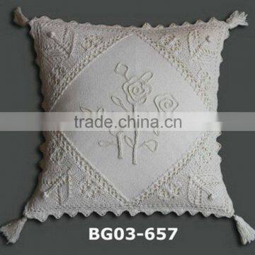 Super High Quality Handmade Crochet Cushion Cover