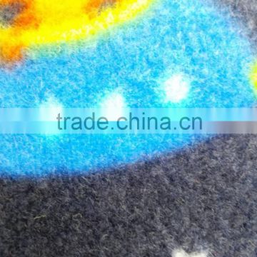 china product latest design polyester polar fleece printed fabric
