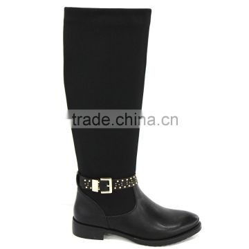 stretch knee high boots for women