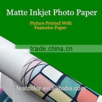 Top Quality 180gsm Matte Photo paper for inkjet print, Waterproof A4 A3 roll Paper Photo