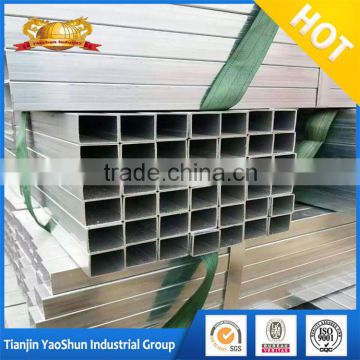 china products price list per ton zinc coated gi carbon steel pipe tube hollow section