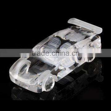 Mini display realistic crystal car model