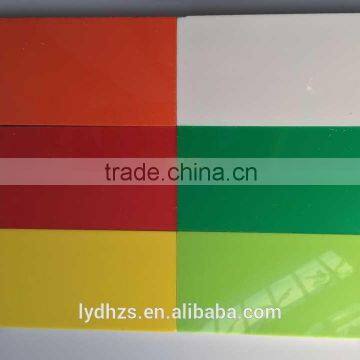 Durable colorful Acrylic PVC for engraving /Advertisement