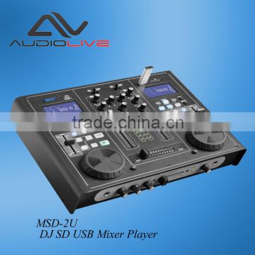 MSD-2 Manufacturer supply professional 2 Channel USB/SD Player