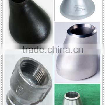 ASTM pipe fittings carbon steel threaded concentric pipe reducer