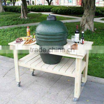 2013 Newest wooden table for kamado grill