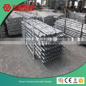 Q235 Q345 steel drop forged cuplock scaffolding system for building materials